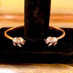 NWOT Kate Spade “Things We Love” Elephant Cuff Bracelet